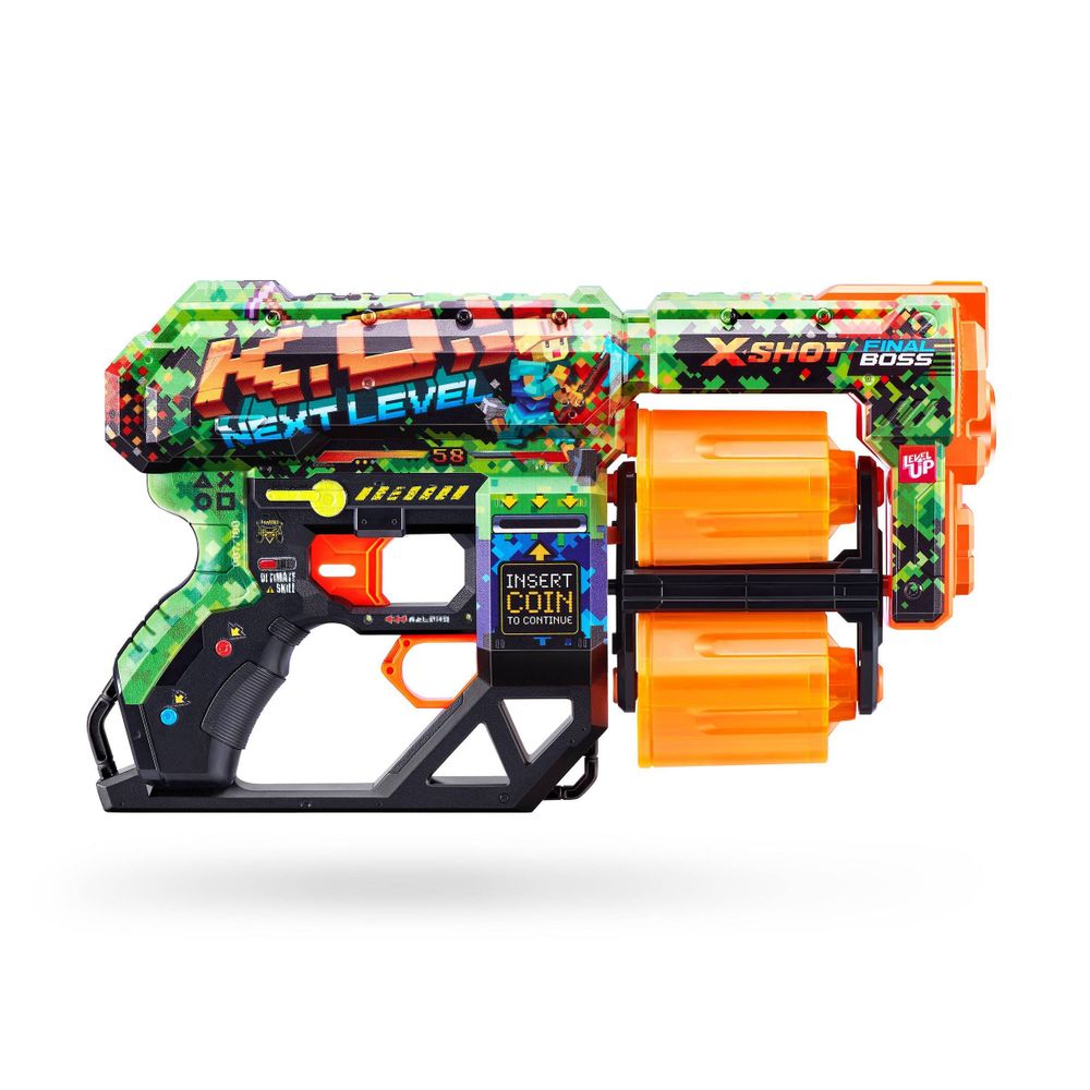 X Shot - Skins Dread Dart Blaster - 12 Darts