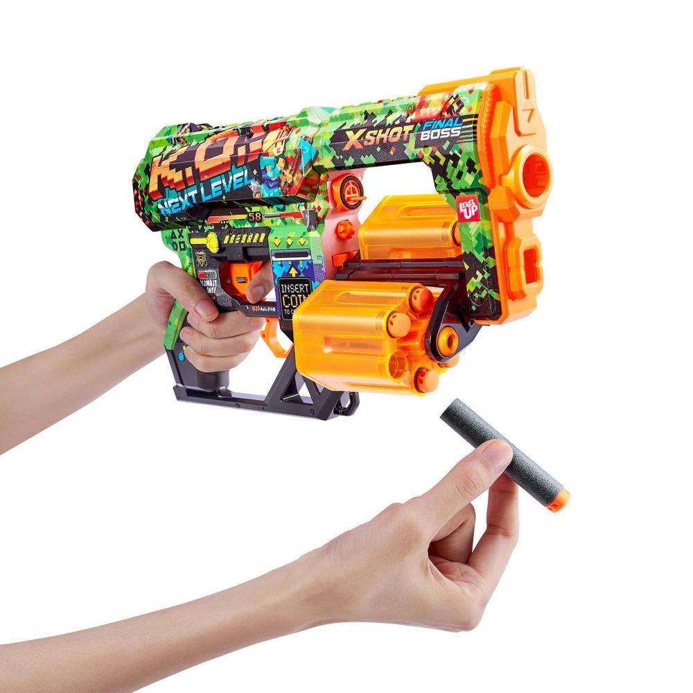 X Shot - Skins Dread Dart Blaster - 12 Darts
