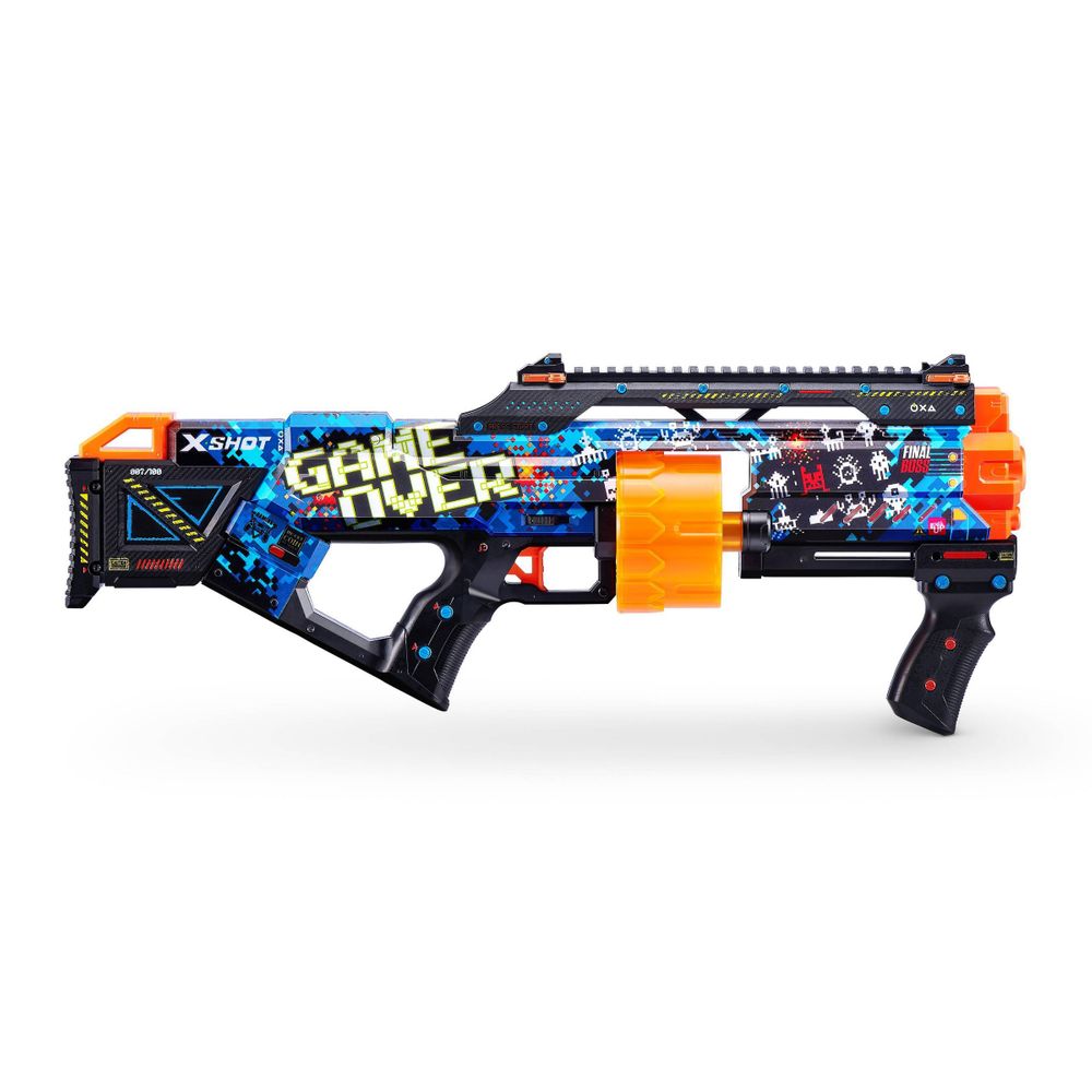 X Shot - Skins Last Stand Dart Blaster - 16 Dart
