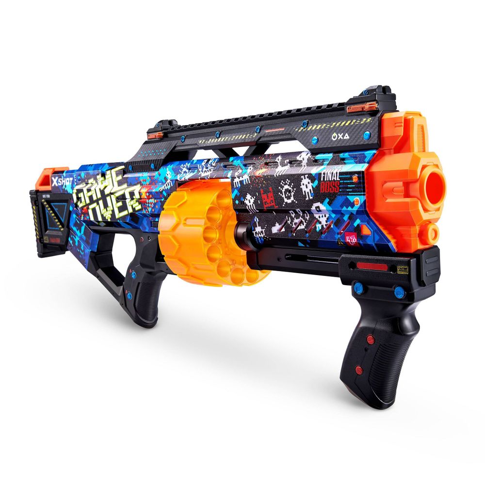 X Shot - Skins Last Stand Dart Blaster - 16 Dart