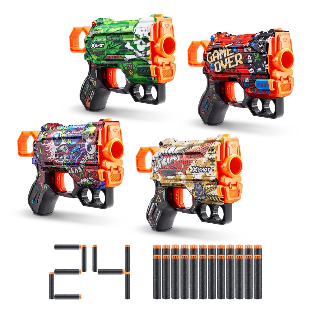 X Shot - Skins Menace - Combo 24 Darts