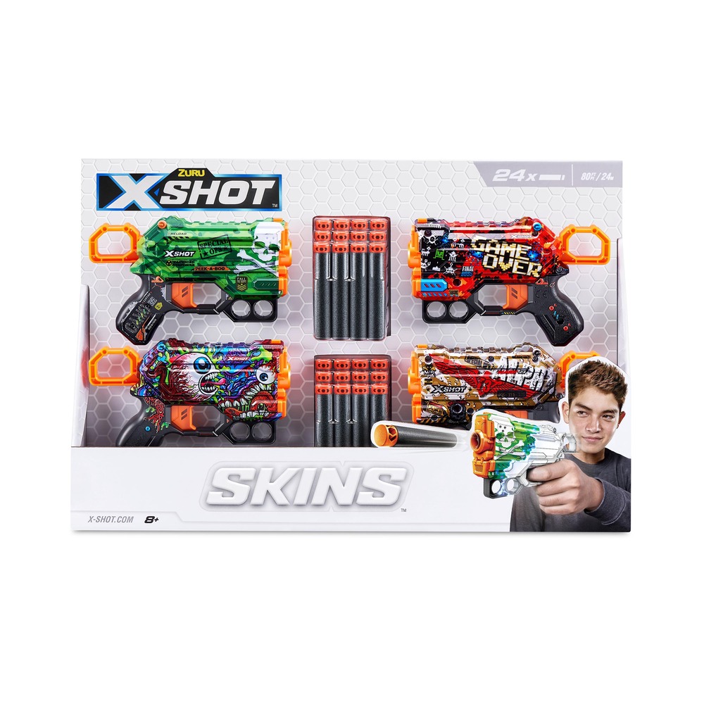 X Shot - Skins Menace - Combo 24 Darts