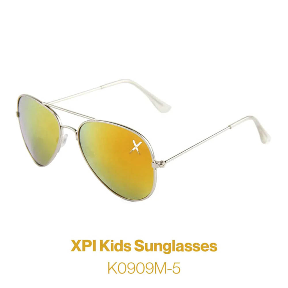 Xpi - Kids Sunglasses - Green Yellow Glass