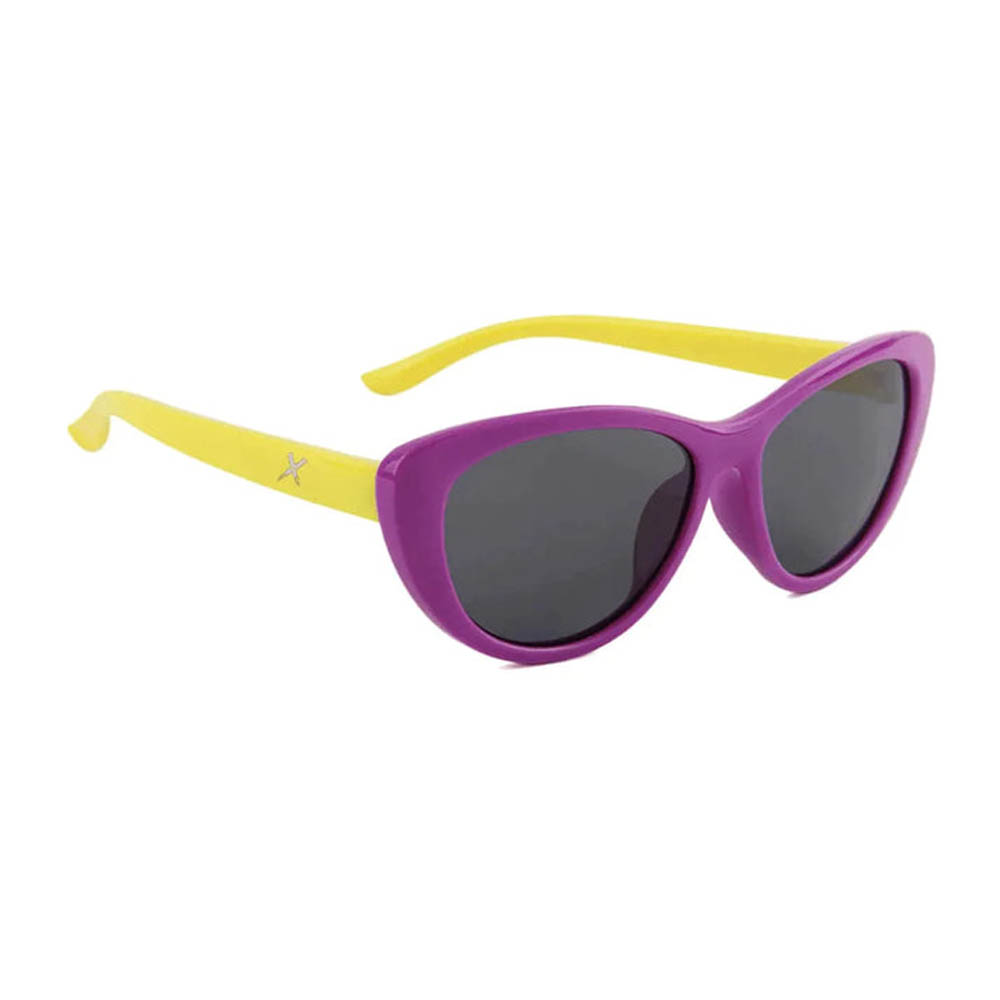 Xpi - Kids Sunglasses - Purple + Yellow