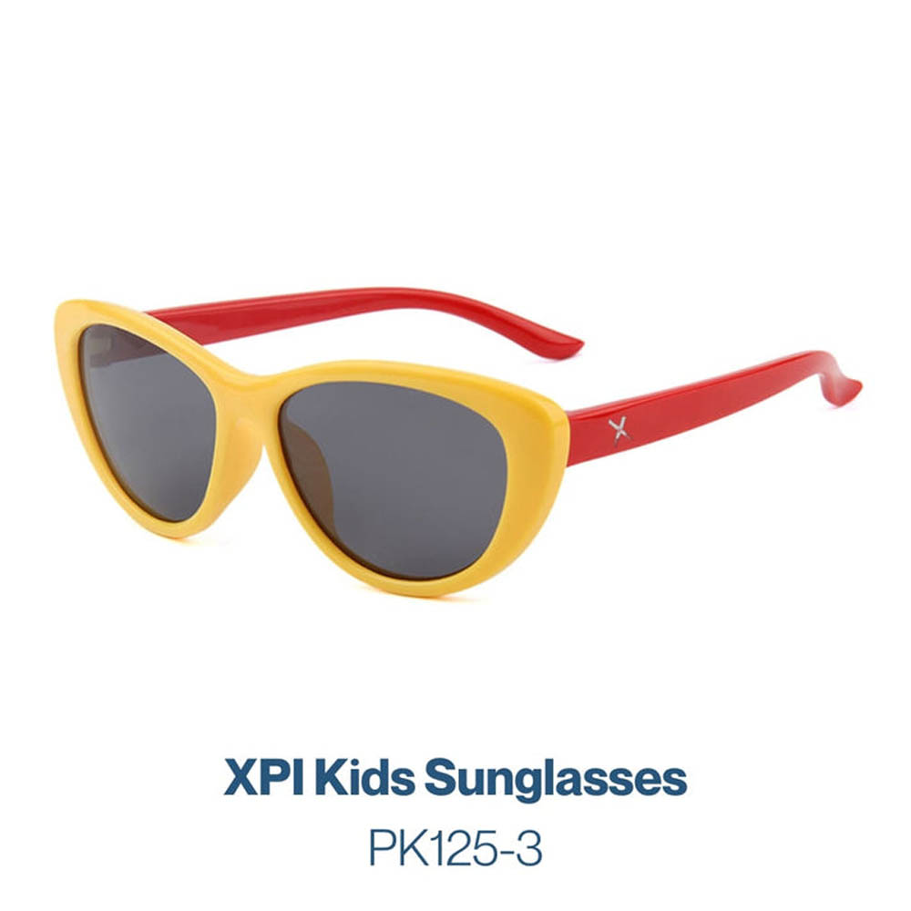 Xpi - Kids Sunglasses - Yellow + Red