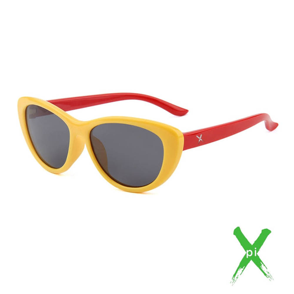 Xpi - Kids Sunglasses - Yellow + Red