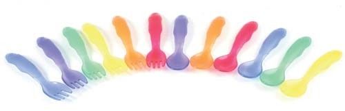 The First Years Take & Toss - Toddler Flatware 12 pk-