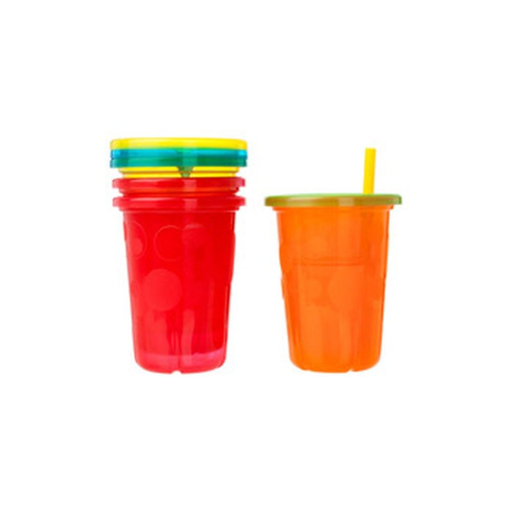 The First Years - Take & Toss - Straw Sippers 4 Value Pack