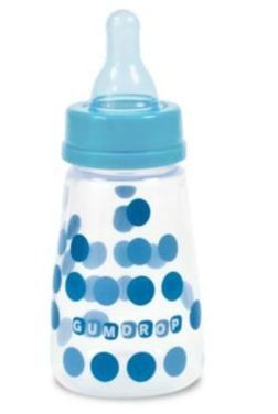 The First Years Gumdrop 4oz 1pk Slim Neck Bottle - Assortment