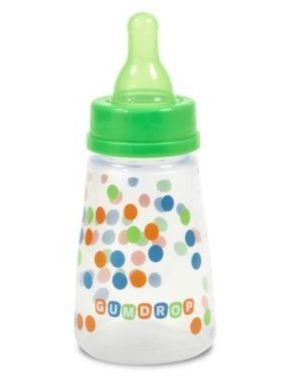 The First Years Gumdrop 4oz 1pk Slim Neck Bottle - Assortment