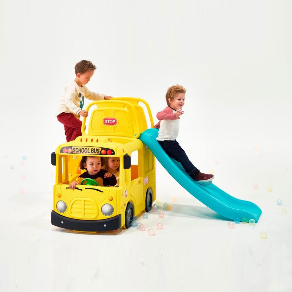 YaYa - Tayo The Little Bus 3-in-1 Slide Play Set - Yellow