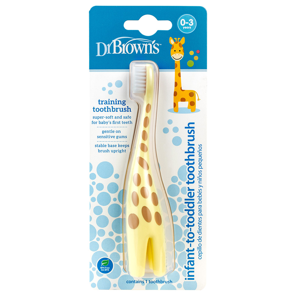 DrBrowns - Infant To Toddler Tooth Brush Giraffe 1 Pack