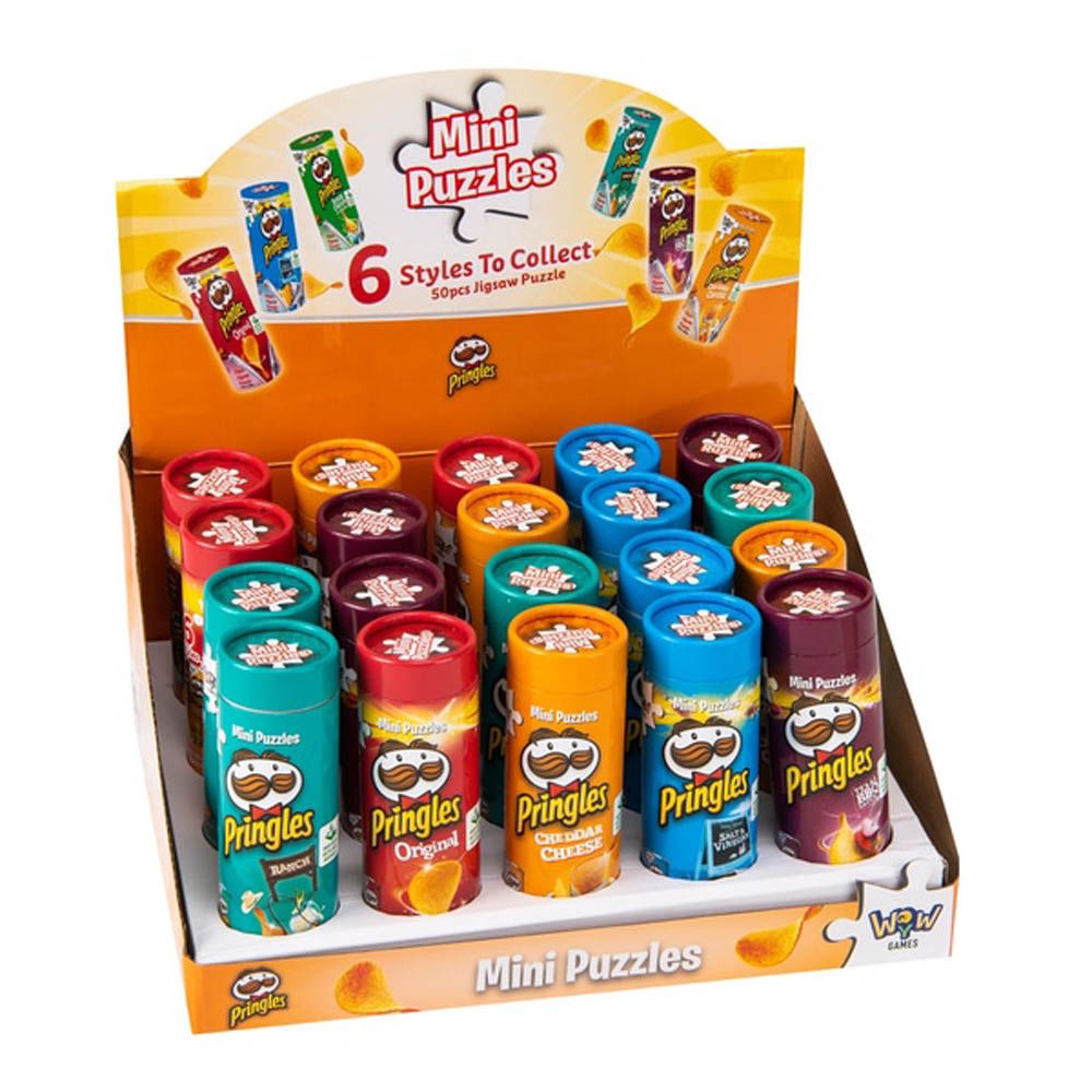 YWOW Games - Pringles Cheddar Cheese- Mini Puzzle