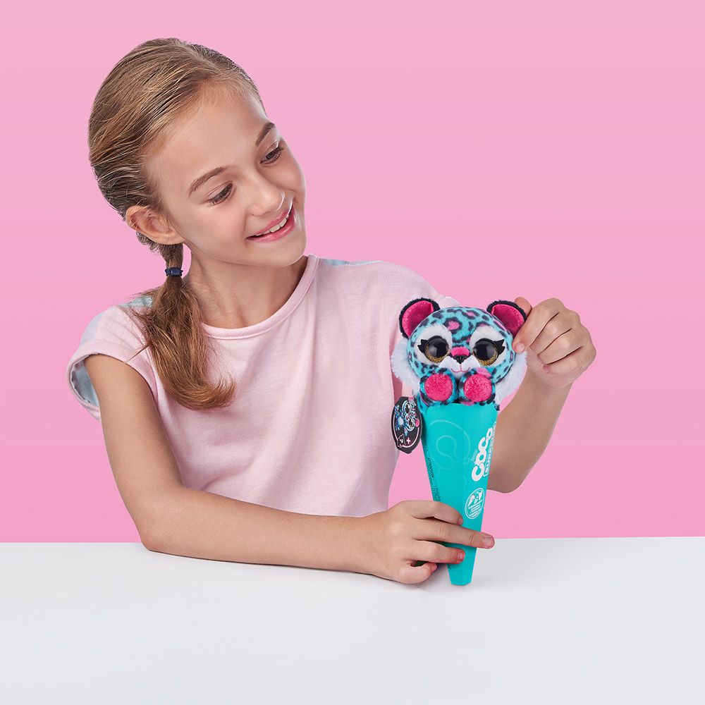 Zuru - Coco Surprise Neon Plush Toy Cone - Assorted Pcs