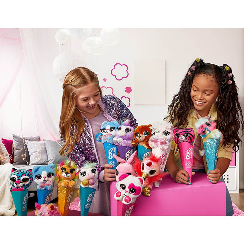 Zuru - Coco Surprise Neon Plush Toy Cone - Assorted Pcs