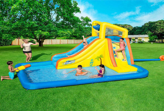 Care and safety tips for inflatable water slides