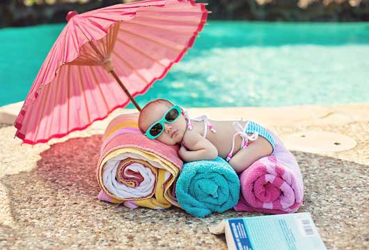 How to Dress a Newborn in the Summertime