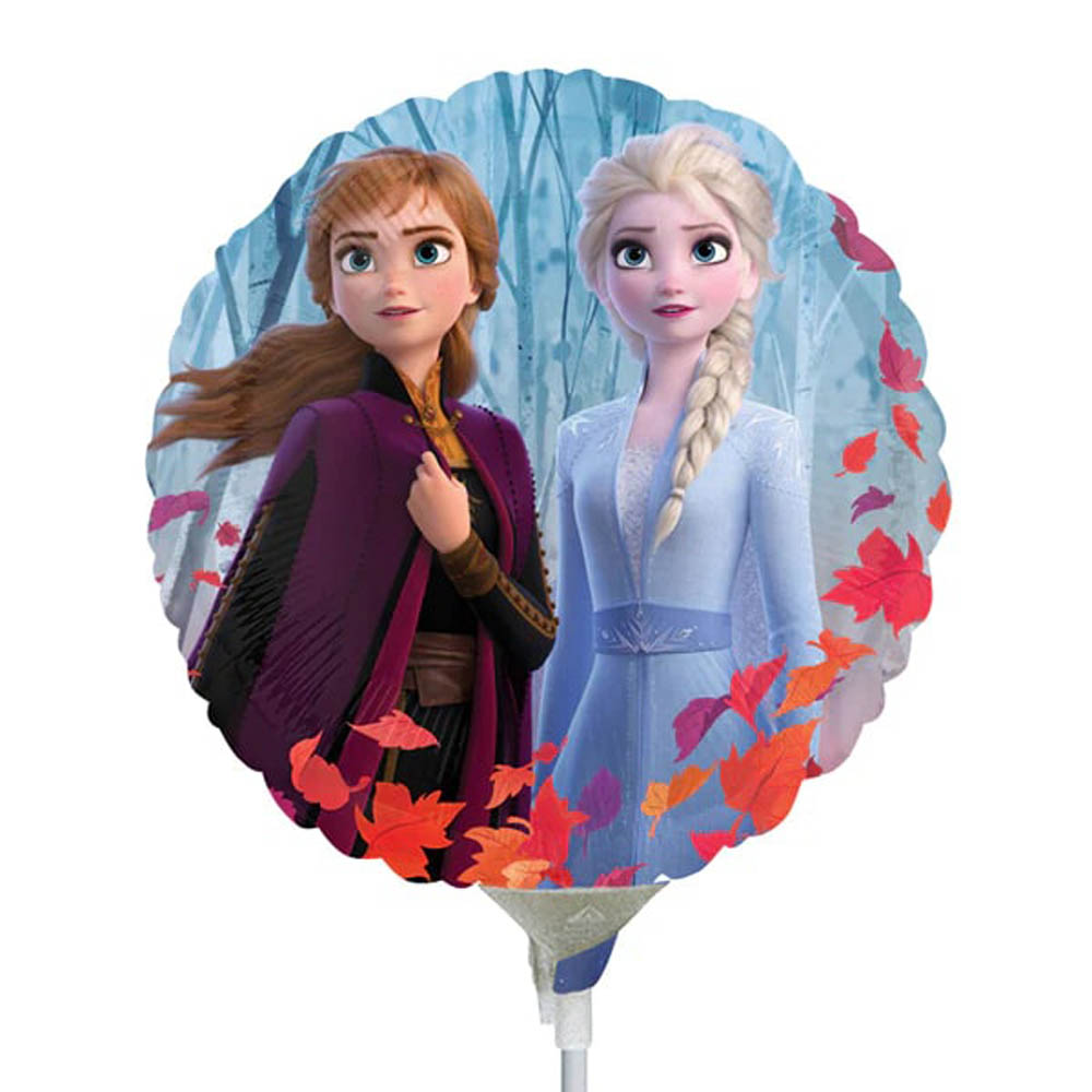 My Party Centre - A20 Frozen 2 Foil Balloon 9In - Air Filled Only/ Non Packaged