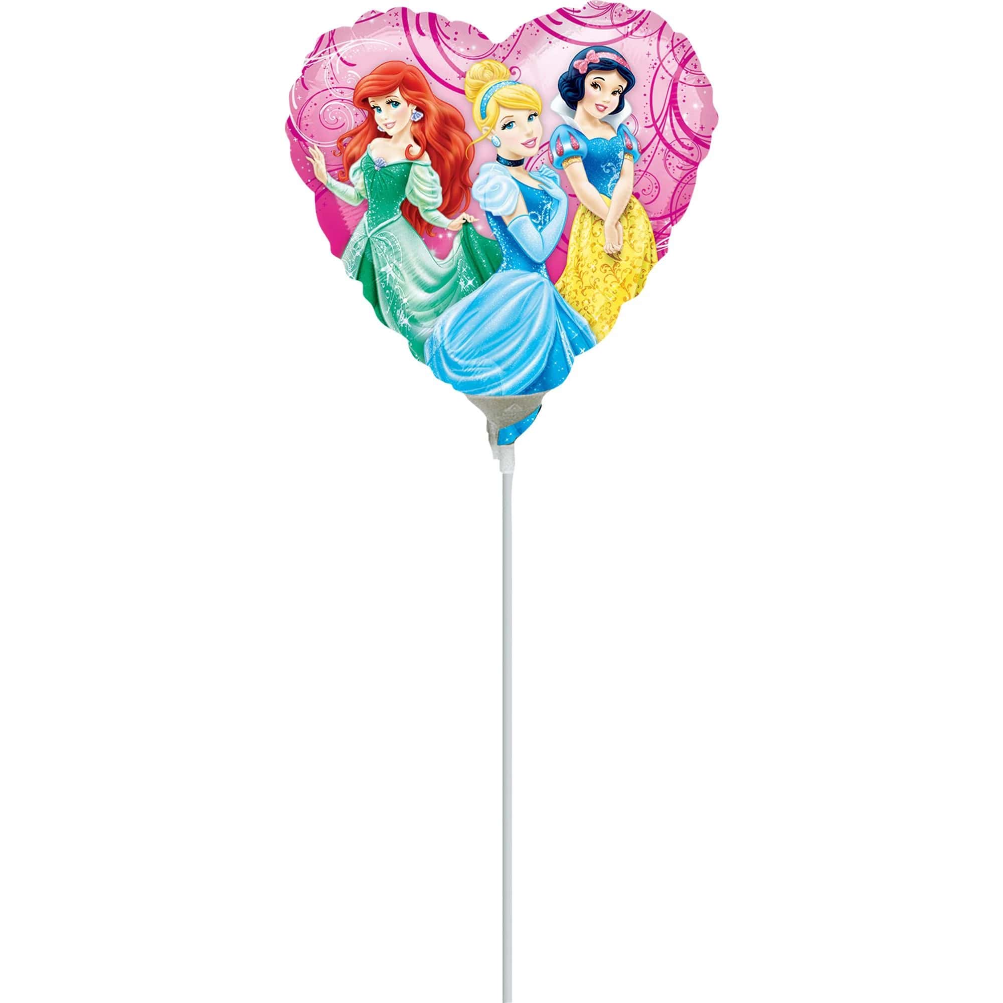 My Party Centre - A20 Princess Garden Foil Balloon 9In -Air Filled Only/ Non Packaged