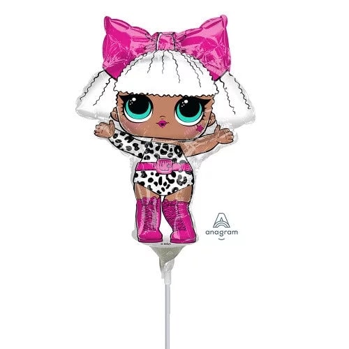 LOL - A30 Surprise Diva Minishape Balloon - Air Filled Only/ Non Packaged