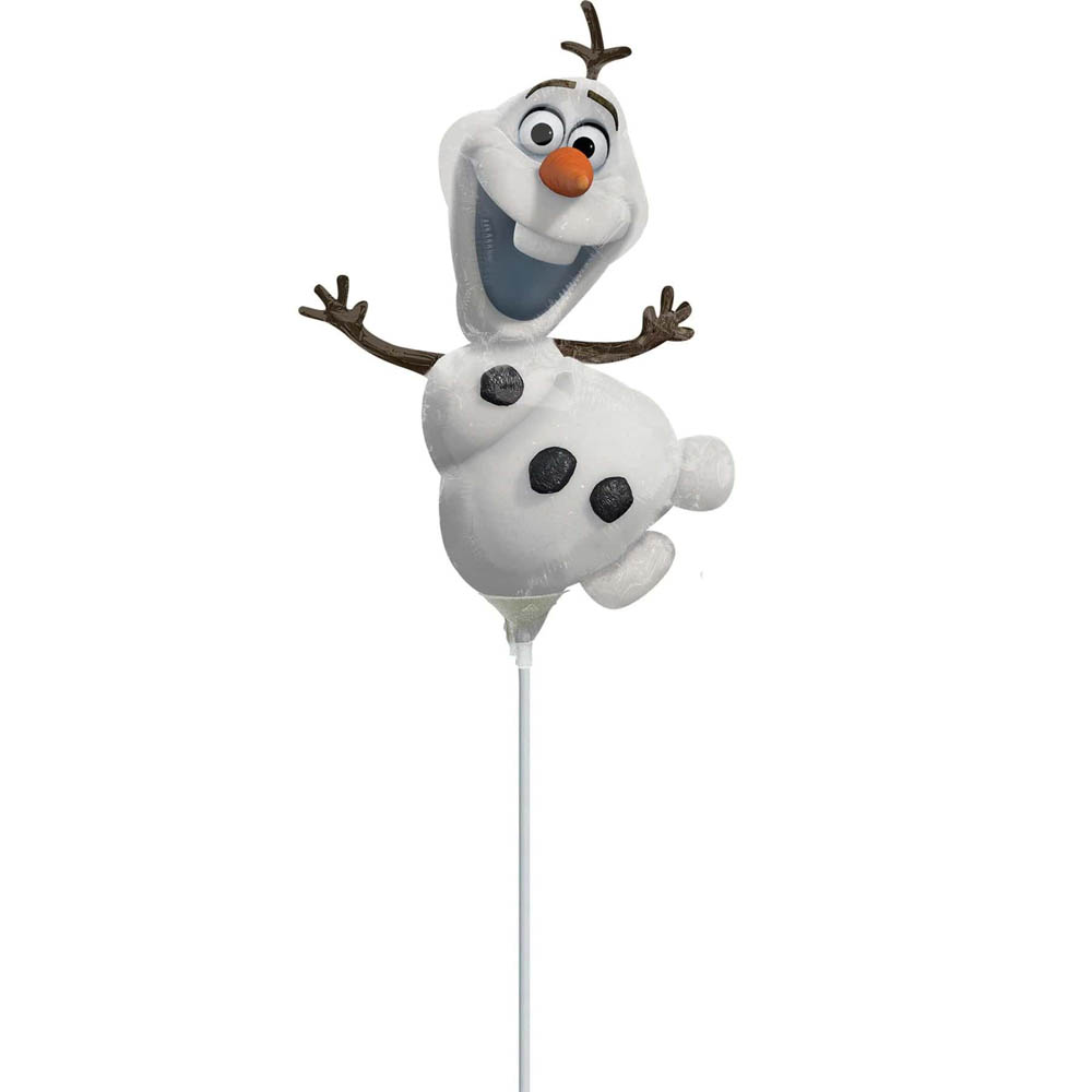 My Party Centre - A30 Olaf Mini Shape Foil Balloon - Air Filled Only / Non Packaged