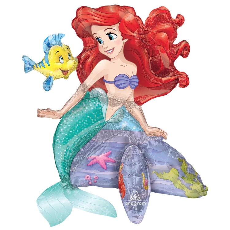 My Party Centre - A75 Multi Balloon Ariel Little Mermaid 18 X 20In