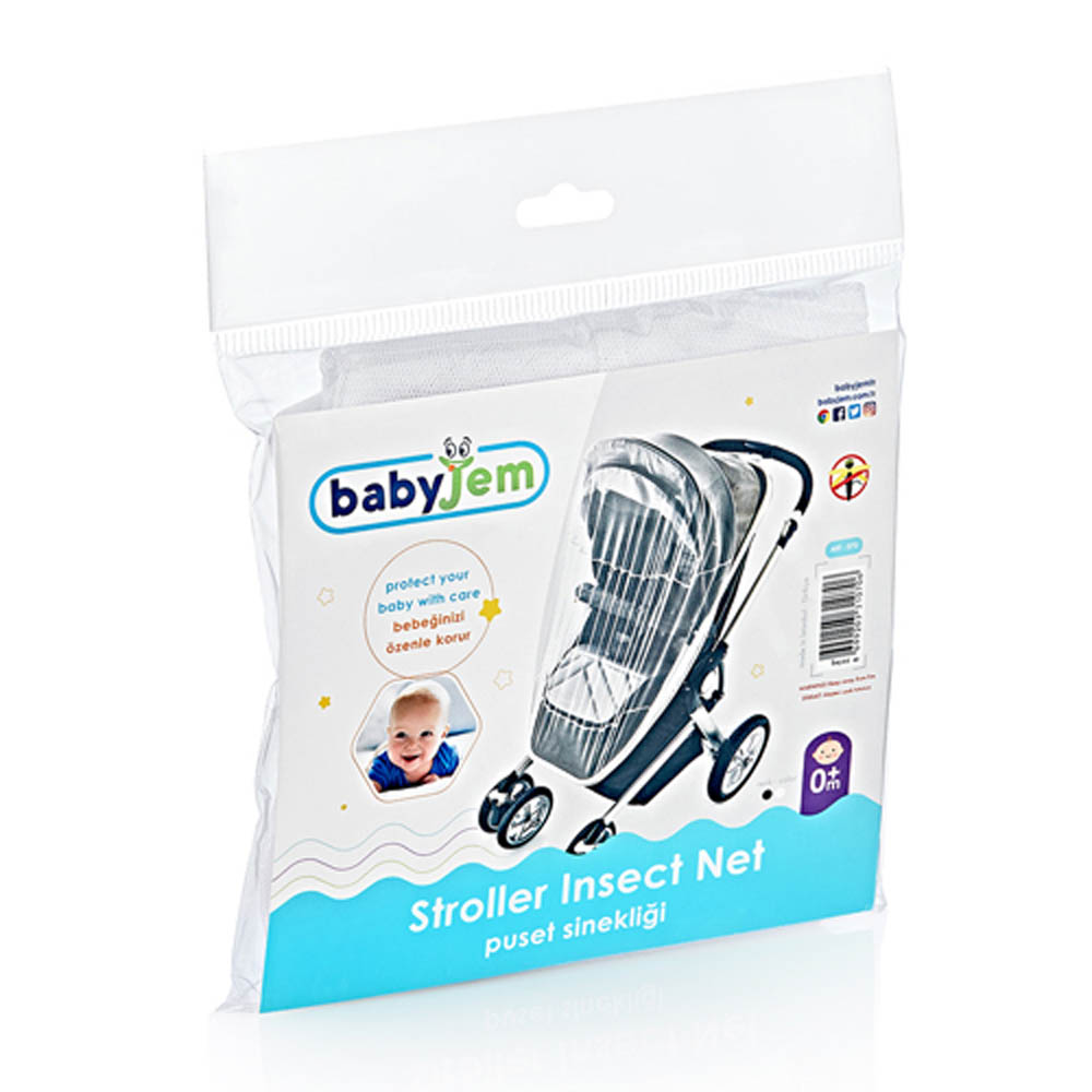 Babyjem - Stroller Insect Net Black