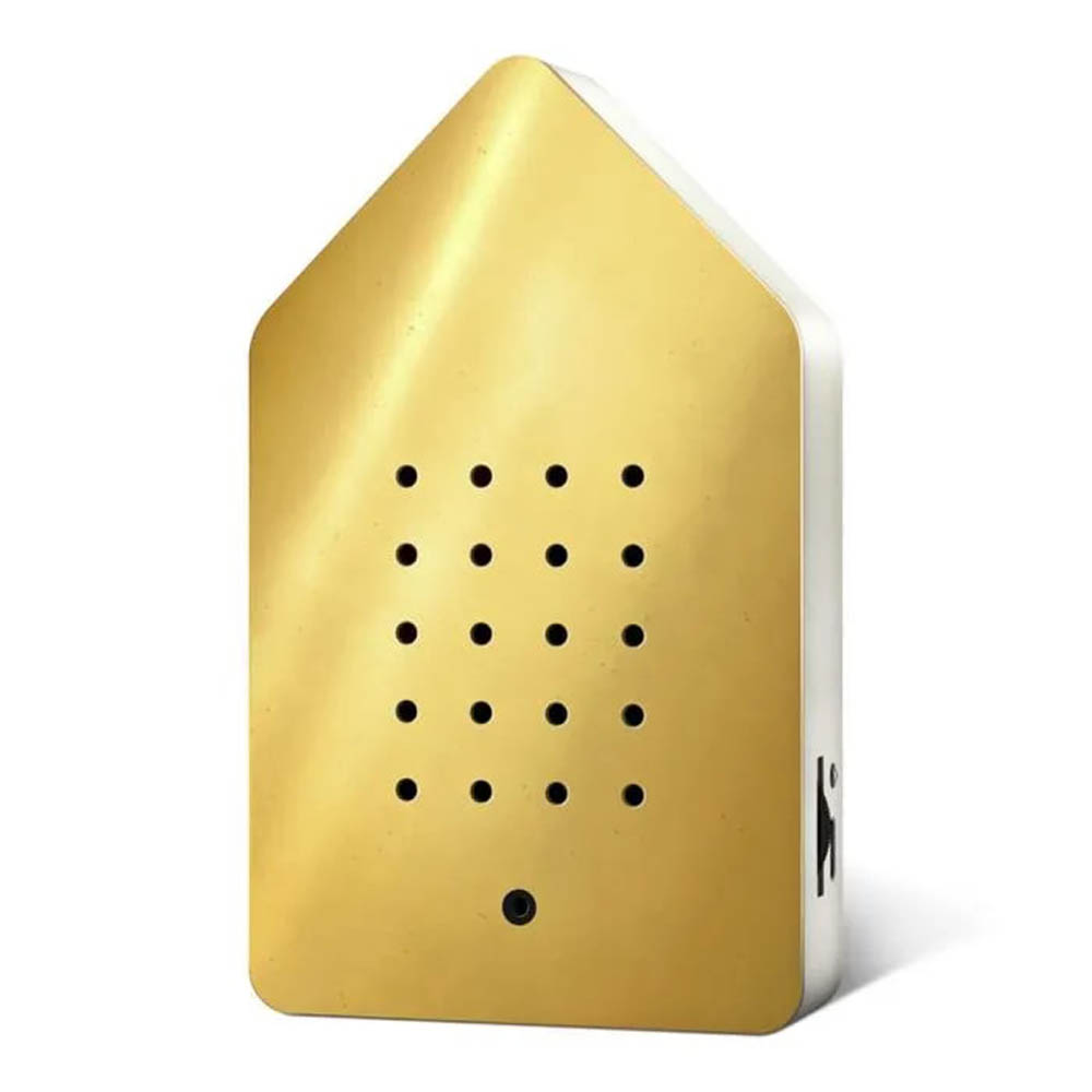 Zwitscherbox - Birdybox Metal Golden Brass