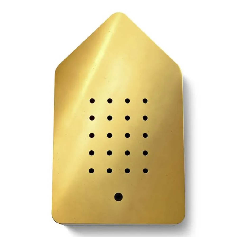 Zwitscherbox - Birdybox Metal Golden Brass