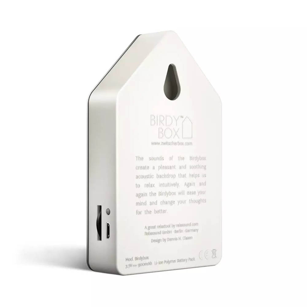 Zwitscherbox - Birdybox Metal Stainless Steel