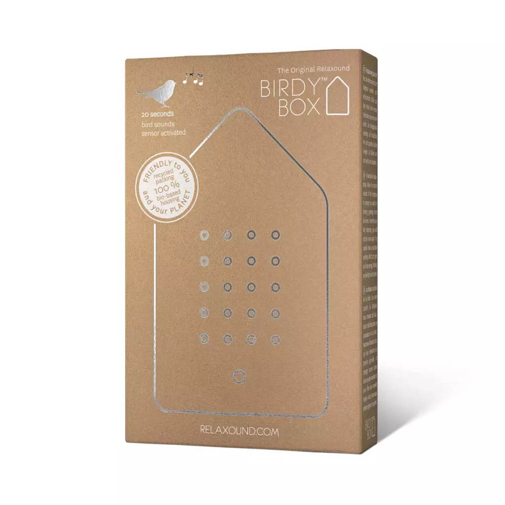 Zwitscherbox - Birdybox Metal Stainless Steel