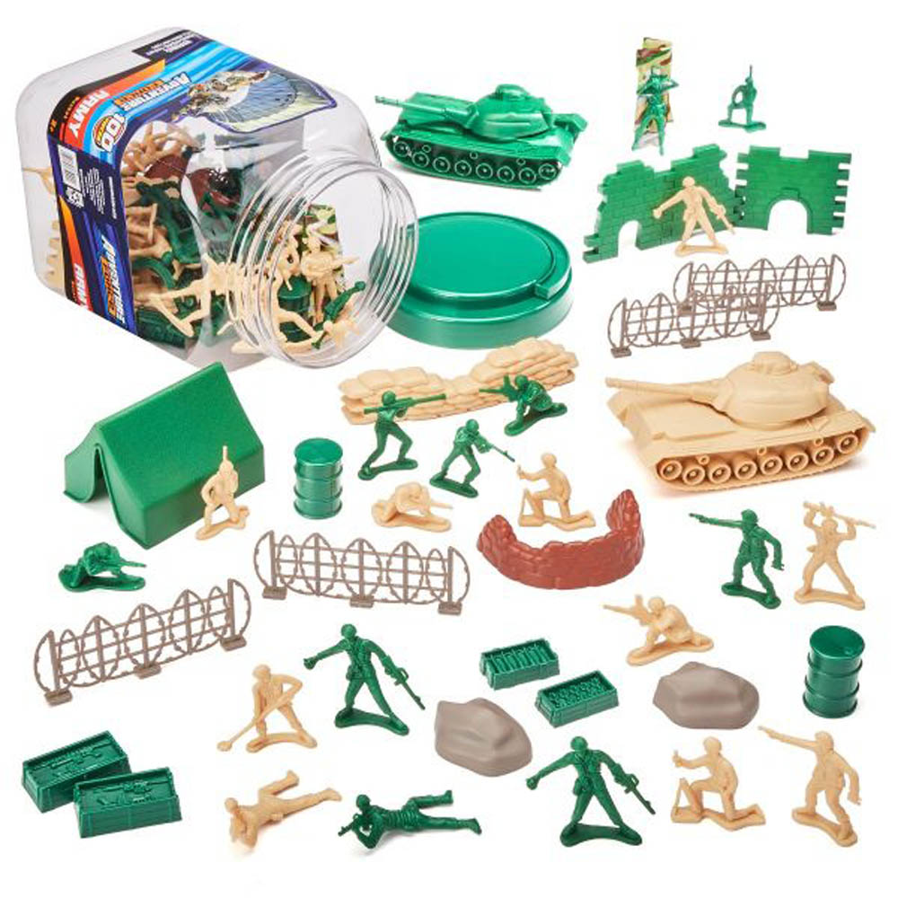 Boley - Army Bucket 100Pcs (75099)