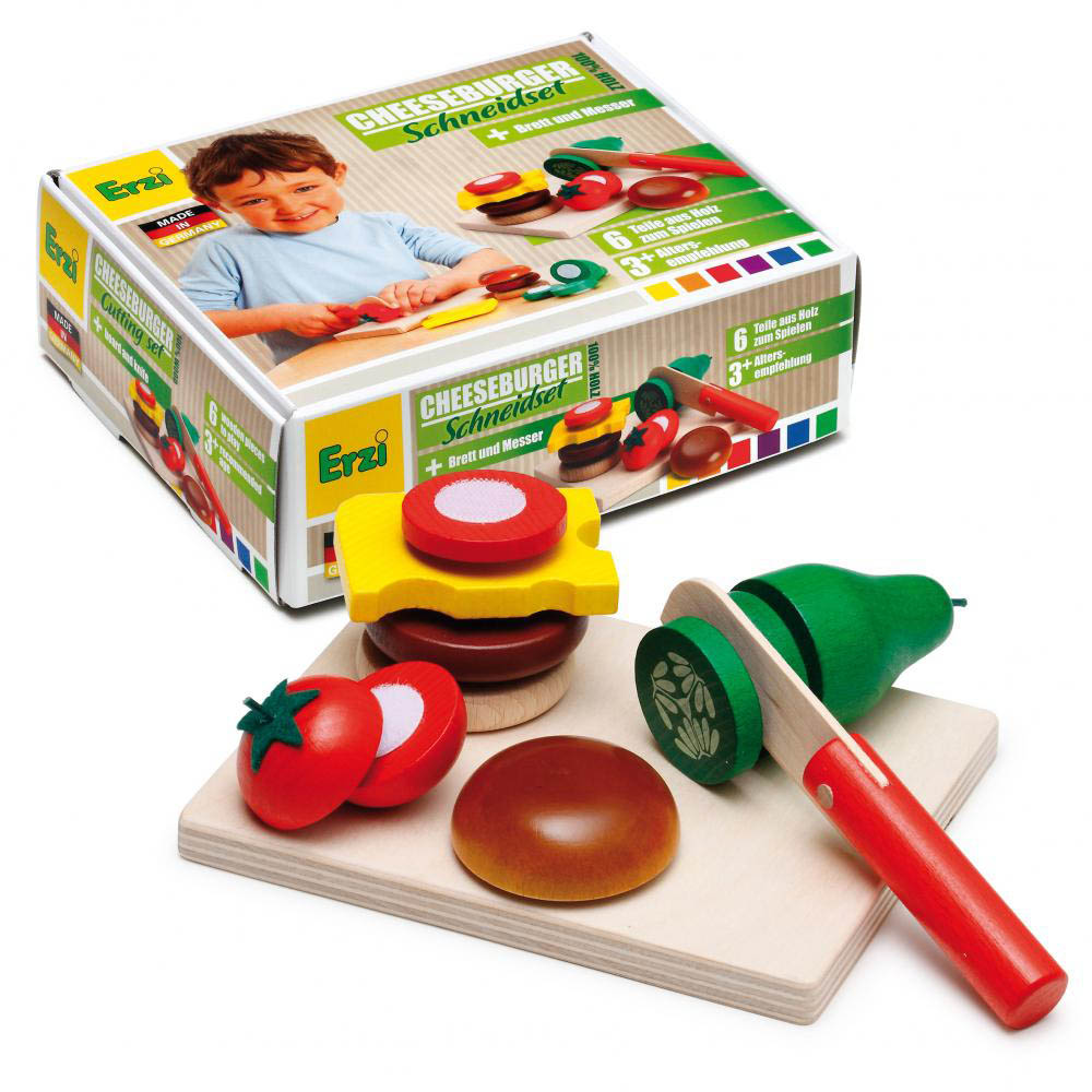 Erzi - Cheeseburger Cutting Set