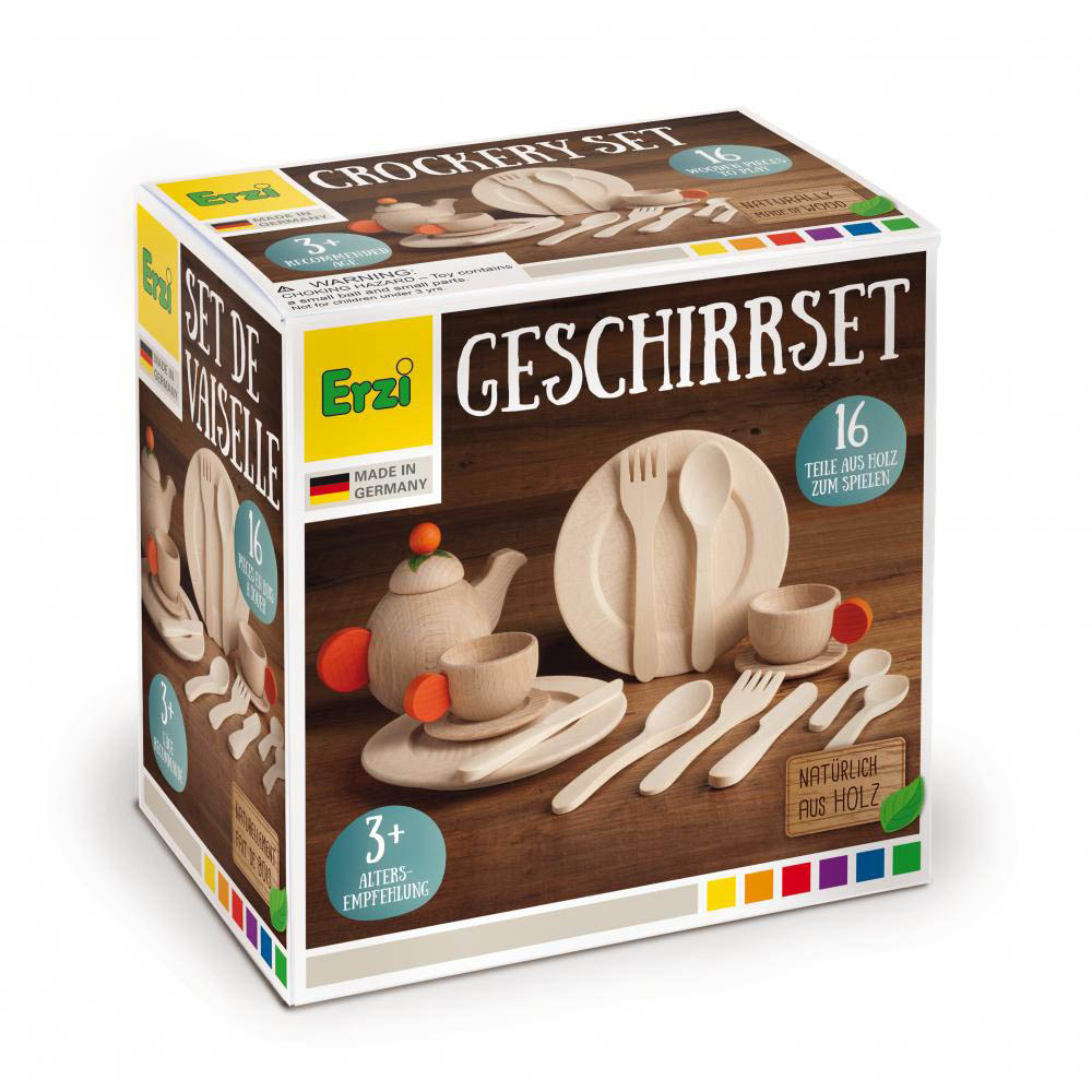 Erzi - Crockery Set Nature