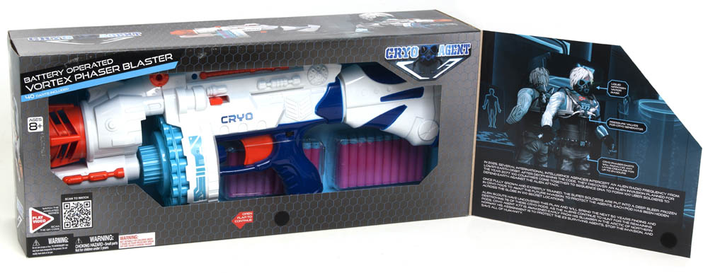 Cryo Agent - Vortex Phaser Blaster / Blaze Storm