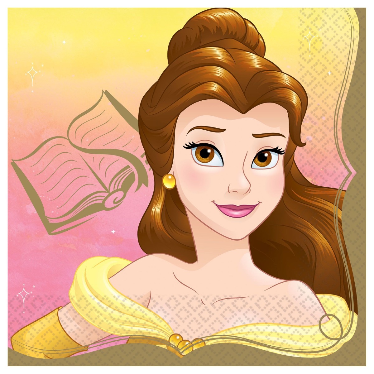 My Party Centre - Disney Belle Lunch Napkin 16Pcs