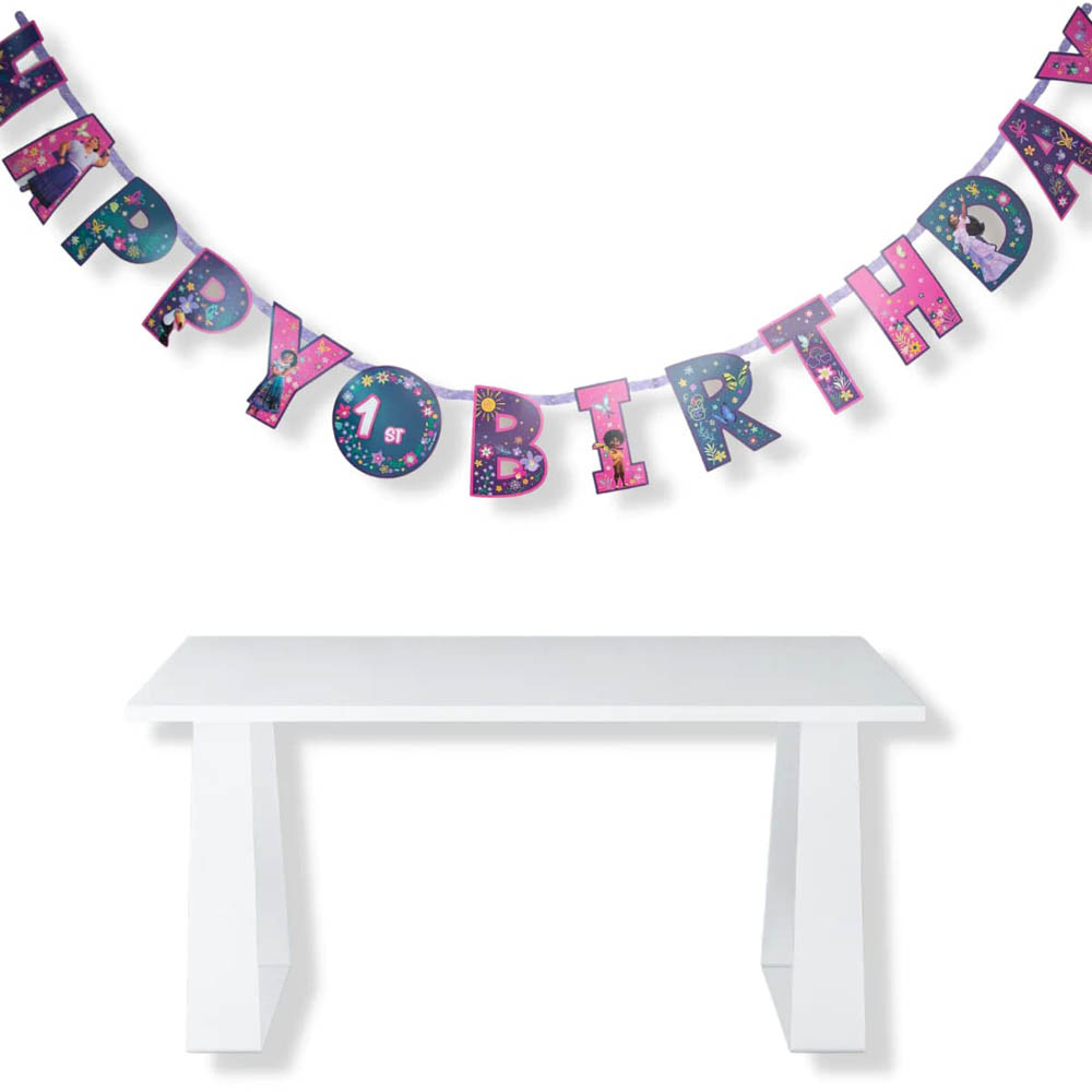 Disney Encanto - Jumbo Add-An-Age Letter Banner Paper