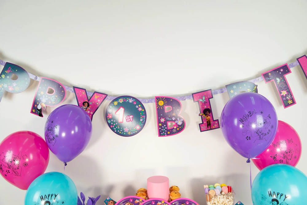Disney Encanto - Jumbo Add-An-Age Letter Banner Paper
