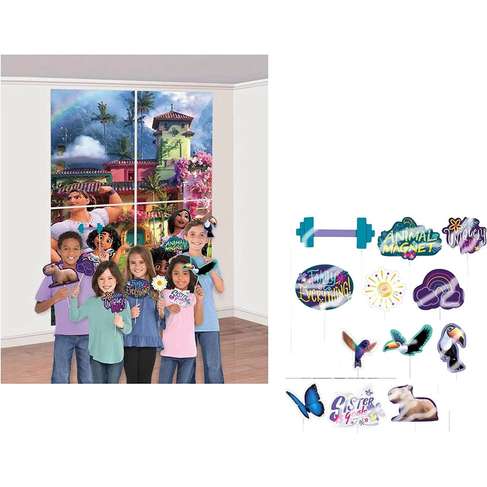Disney Encanto - Scene Setter With Props-Paper & Plastic 16Pcs