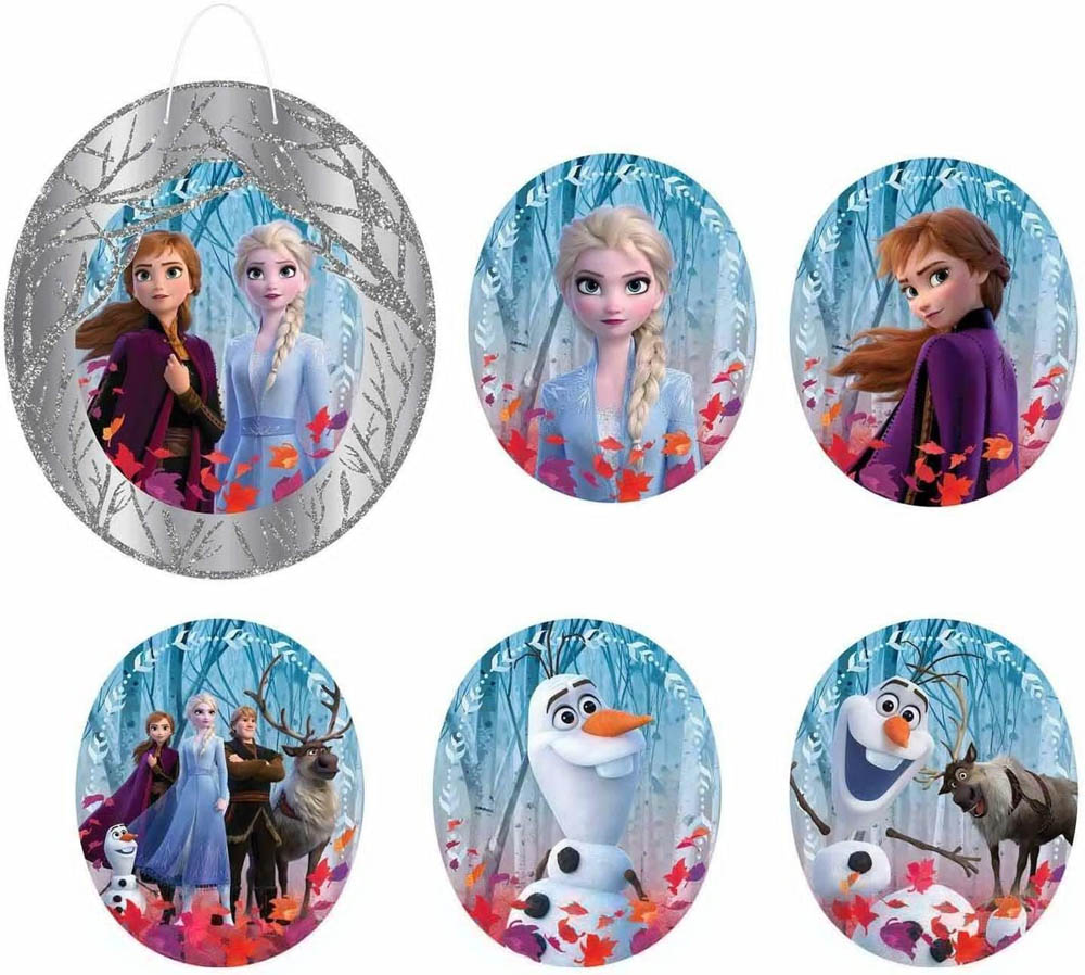 My Party Centre - Disney Frozen 2 Glitter Wall Frame Decoration Kit