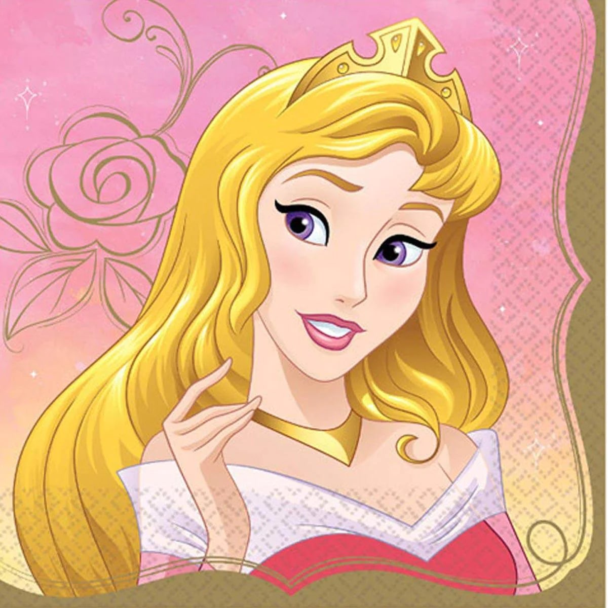 My Party Centre - Disney Princess Aurora Lunch Napkins, 16Pcs