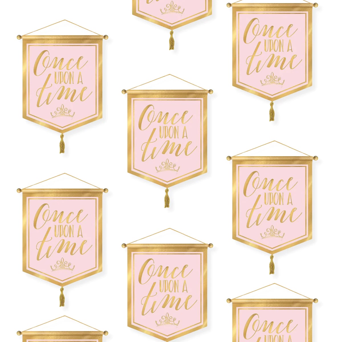 My Party Centre - Disney Princess Once Upon A Time Canvas Hanging Decoration