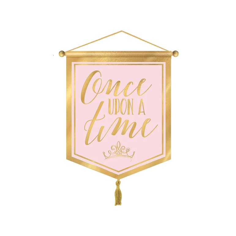 My Party Centre - Disney Princess Once Upon A Time Canvas Hanging Decoration