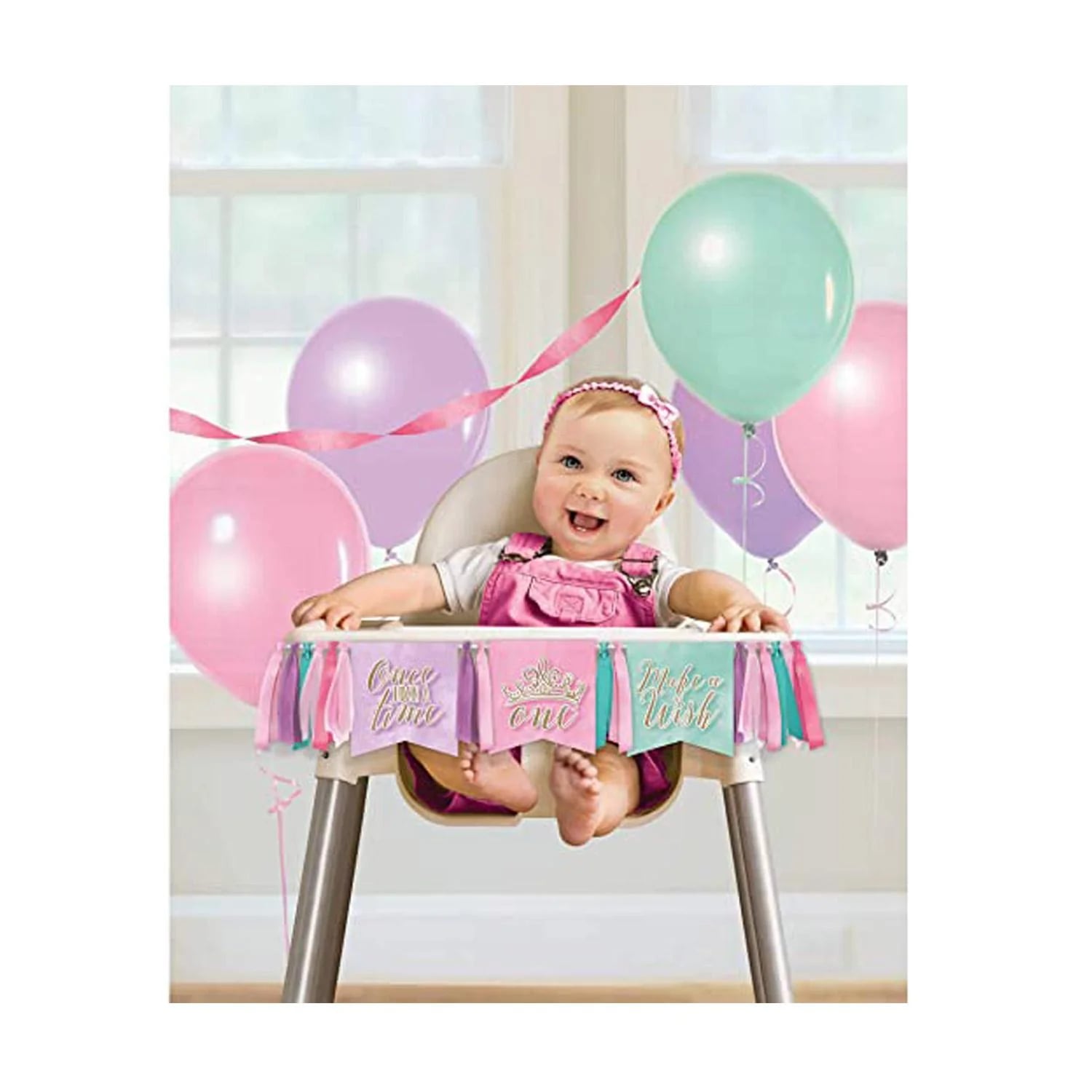 My Party Centre - Disney Princess Once Upon A Time High Chair Decorating Kit