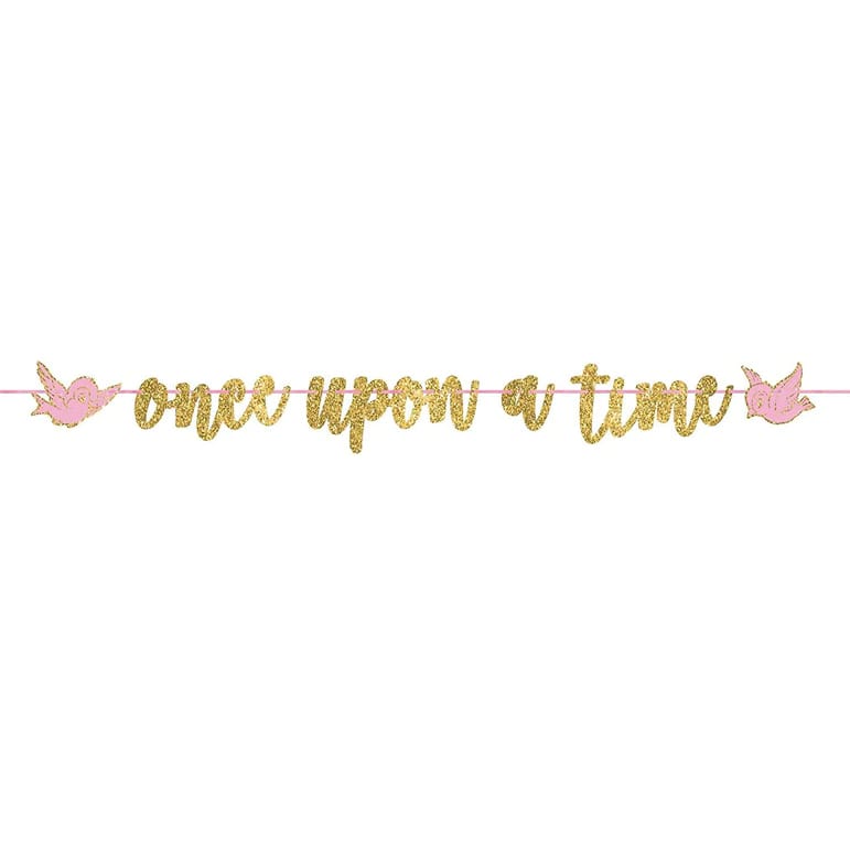 My Party Centre - Disney Princess Once Upon A Time Letter Banner