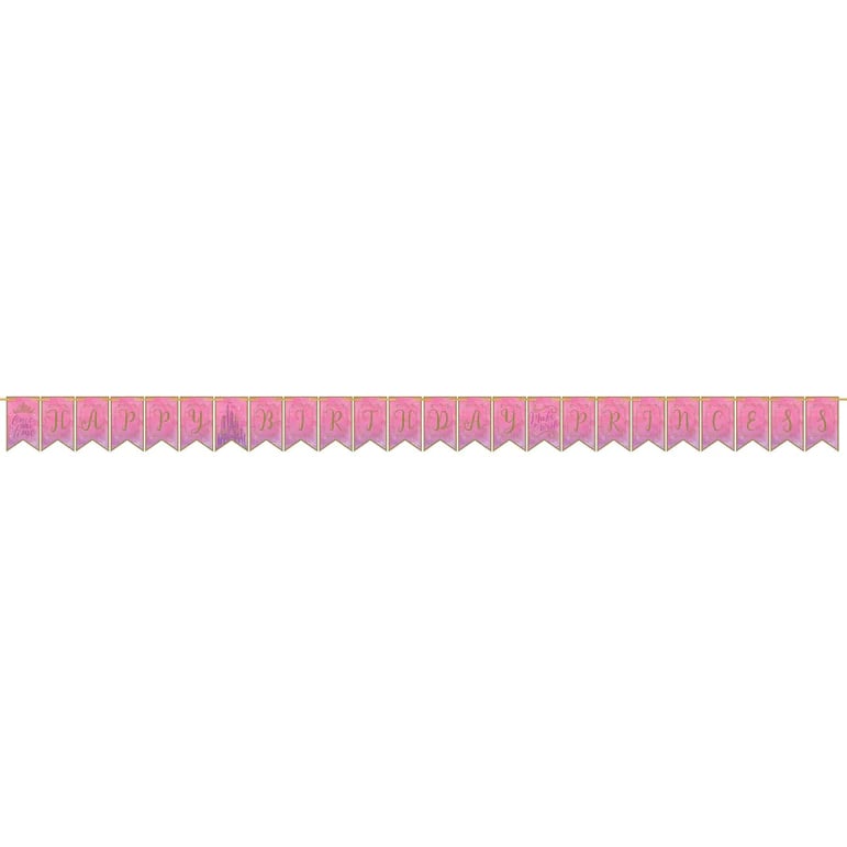 My Party Centre - Disney Princess Once Upon A Time Pennant Banner