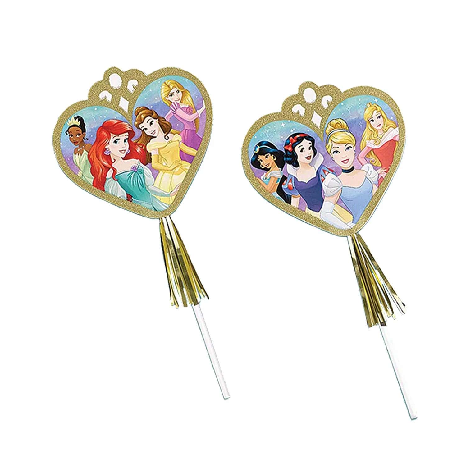 My Party Centre - Disney Princess Once Upon A Time Wand Favors, 8Pcs