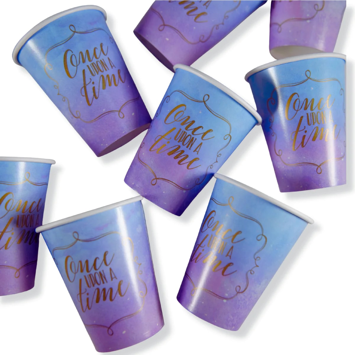 My Party Centre - Disney Princess Paper Cup, 9Oz, 8Pcs