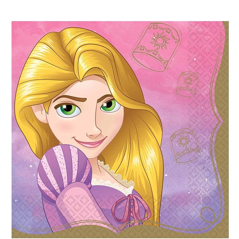 My Party Centre - Disney Rapunzel Lunch Napkin 16Pcs