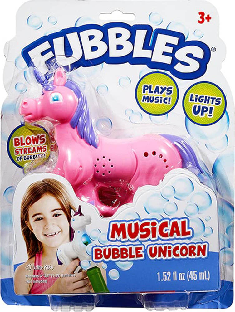 Little Kids - Fubbles - Musical Bubble - Unicorn